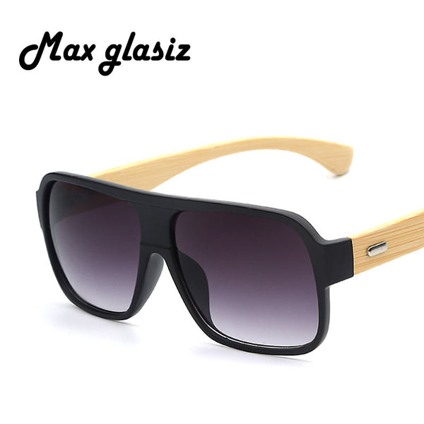 New Bamboo Frame Sunglasses