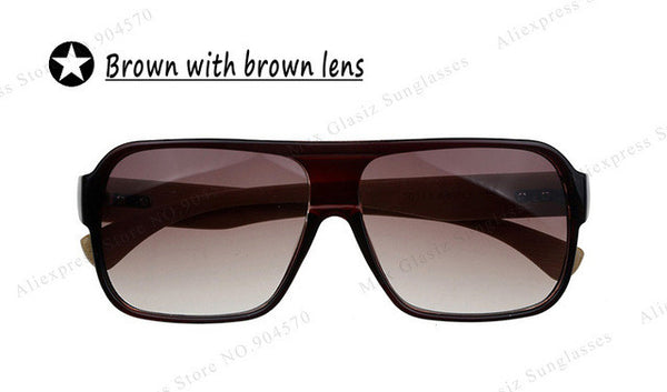 New Bamboo Frame Sunglasses