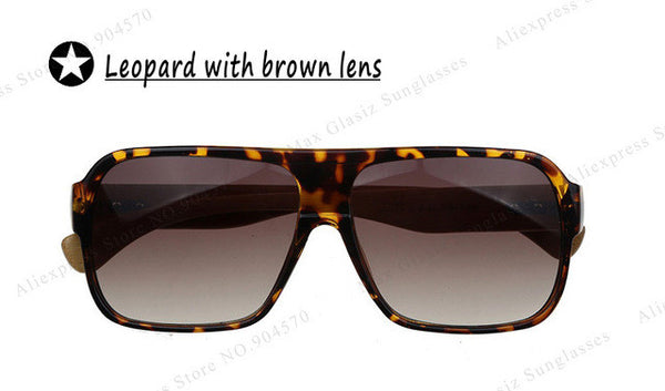 New Bamboo Frame Sunglasses