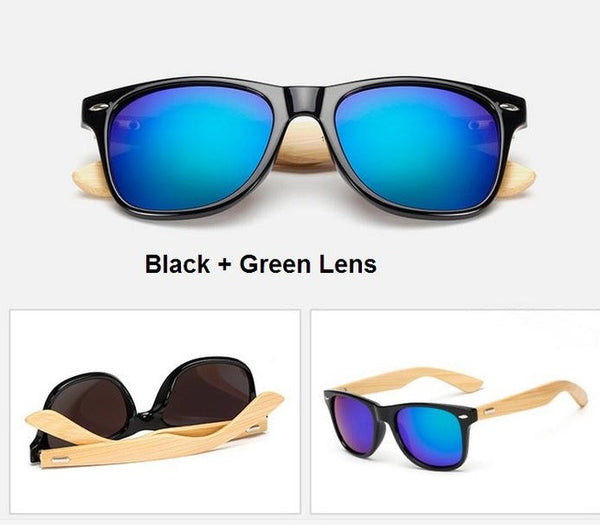 New Bamboo Frame  Sunglasses