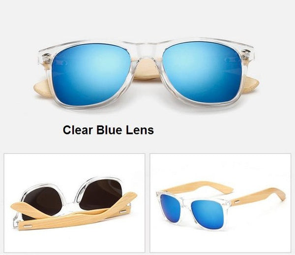 New Bamboo Frame  Sunglasses
