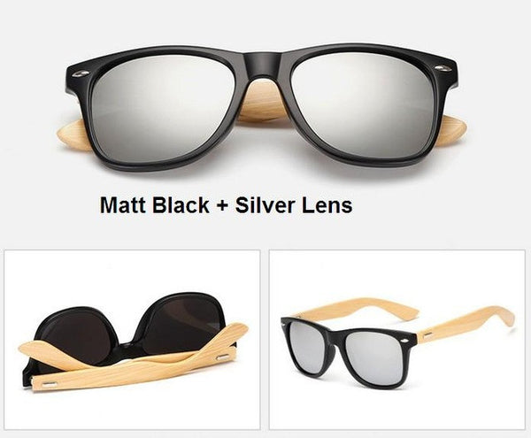 New Bamboo Frame  Sunglasses