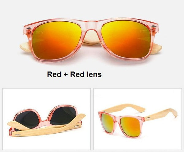 New Bamboo Frame  Sunglasses